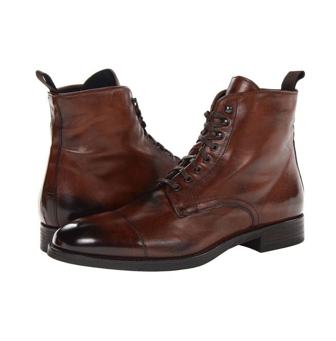 high ankle leather boots for mens