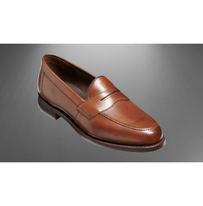 Men's Handmade Brown Leather Moccasin Shoes
